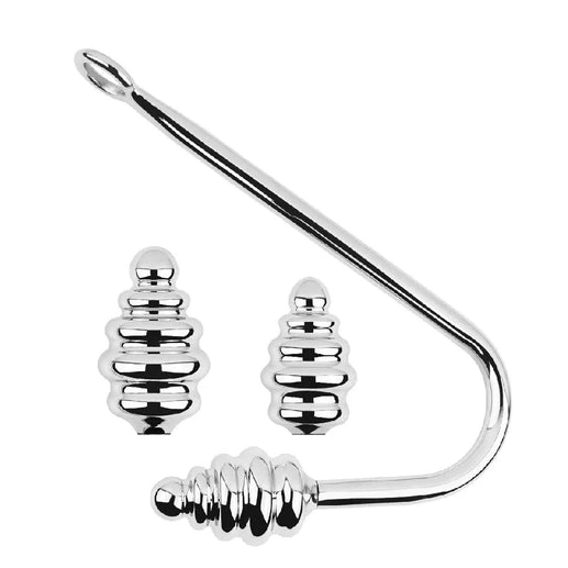 Ribbed GreatBenefit Hook Set Screw-in Anal 8826 0212